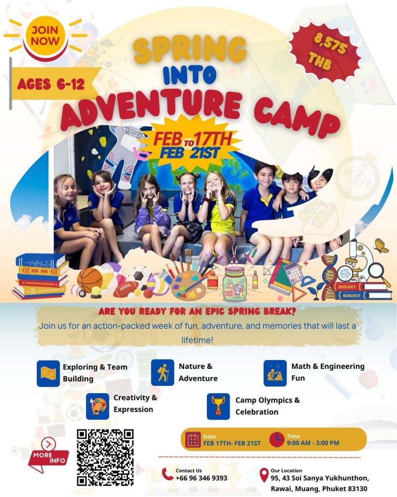 school holiday camp phuket rawai 2025