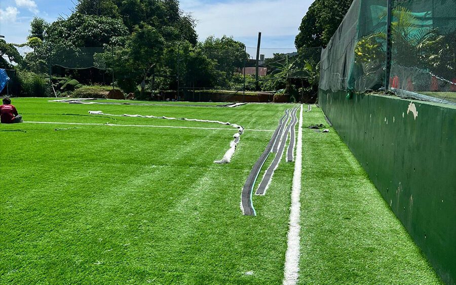 new football pitch primary