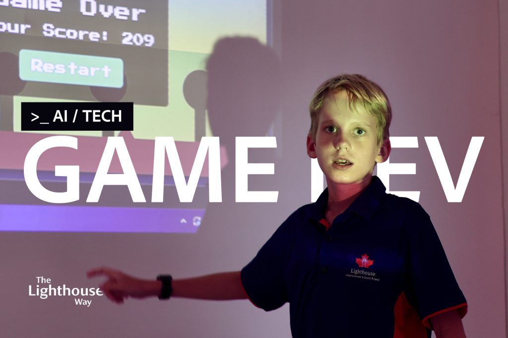 Lighthouse students developed a game