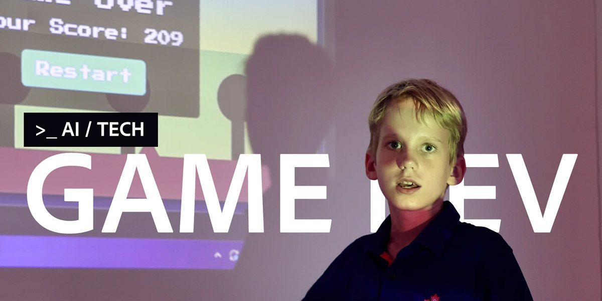 AI game development coding learning