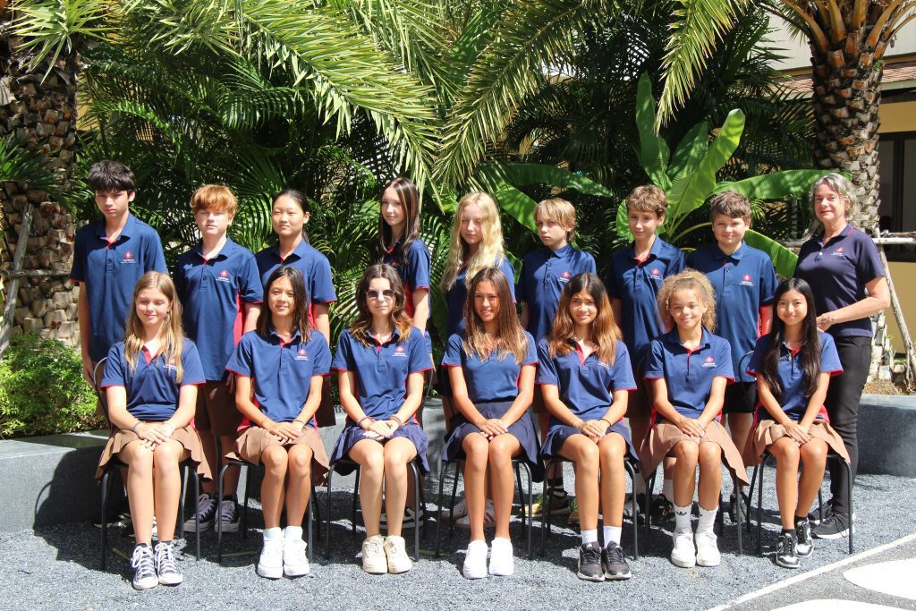 Class with their teacher