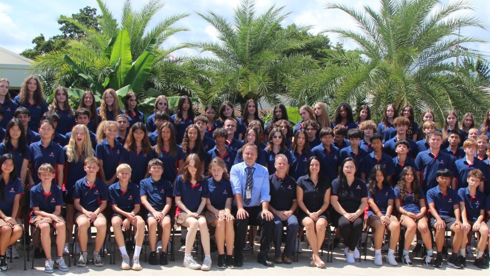 Secondary students with school head