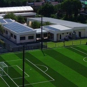 secondary PE new synthetic football pitch