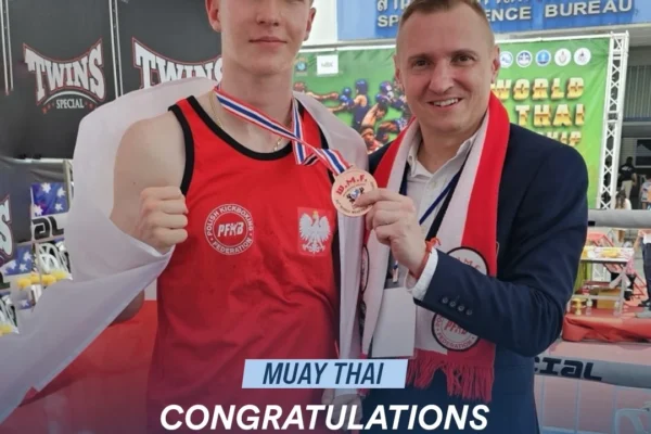 Congratulating Adam for Muay Thai Championships featured image