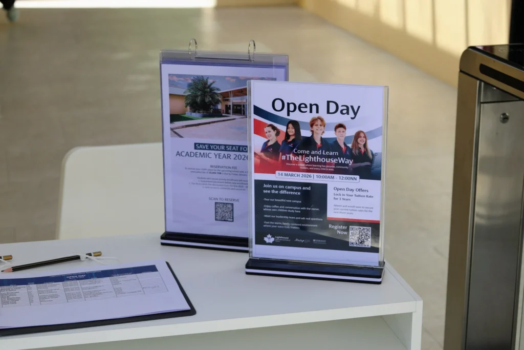 Lighthouse Open Day promo materials