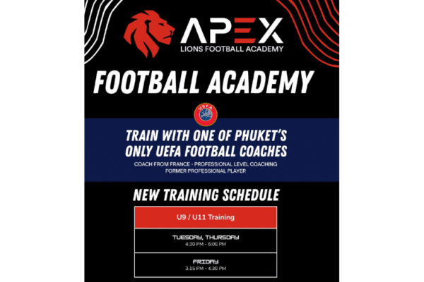 Join APEX Lions: UEFA-Licensed Football Academy at Lighthouse Rawai
