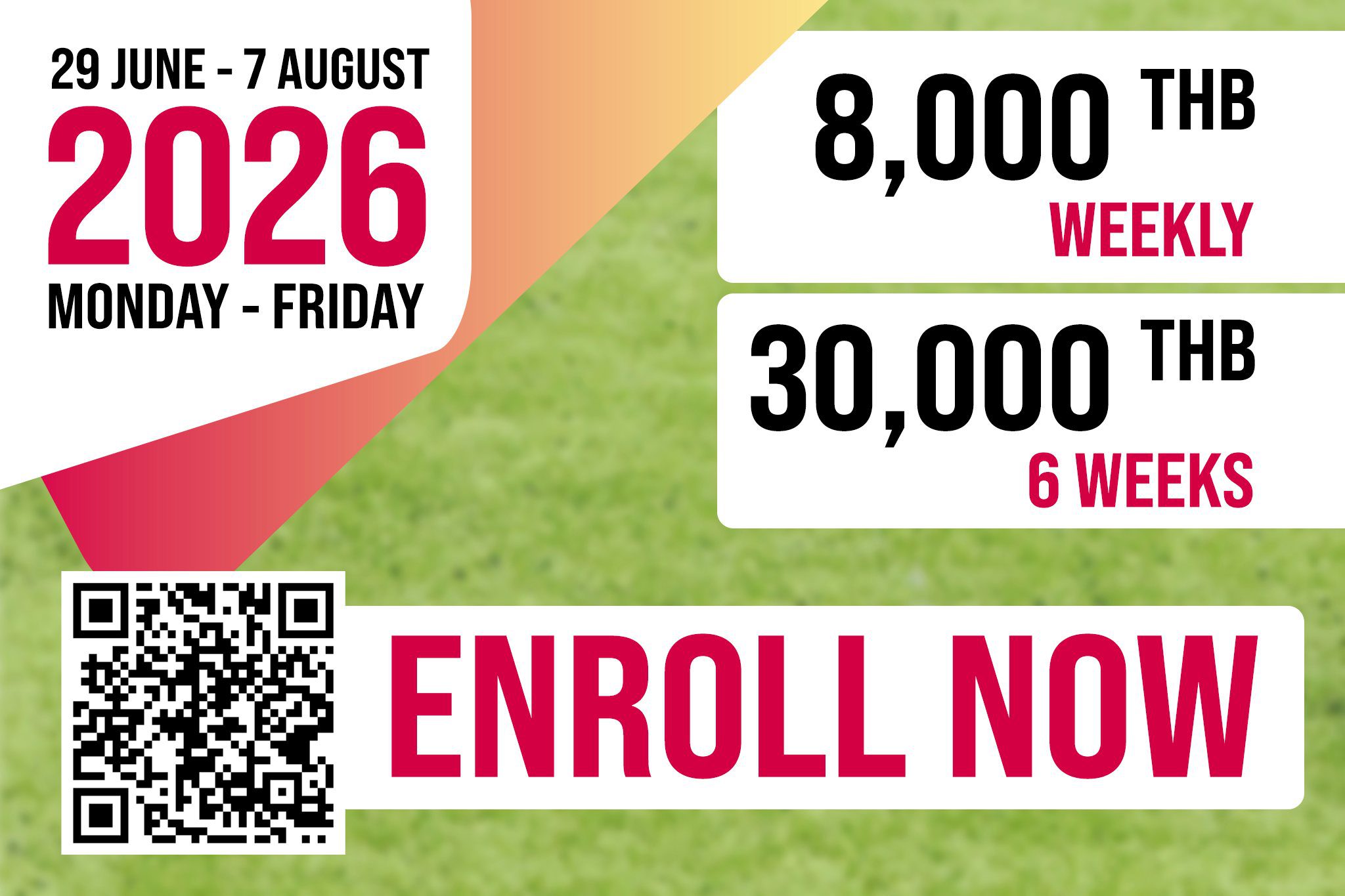 Summer football camp details Summer football camp details