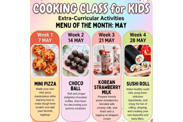 Hands-On Cooking Class for Ages 3–7 at Lighthouse Kindergarten Chalong