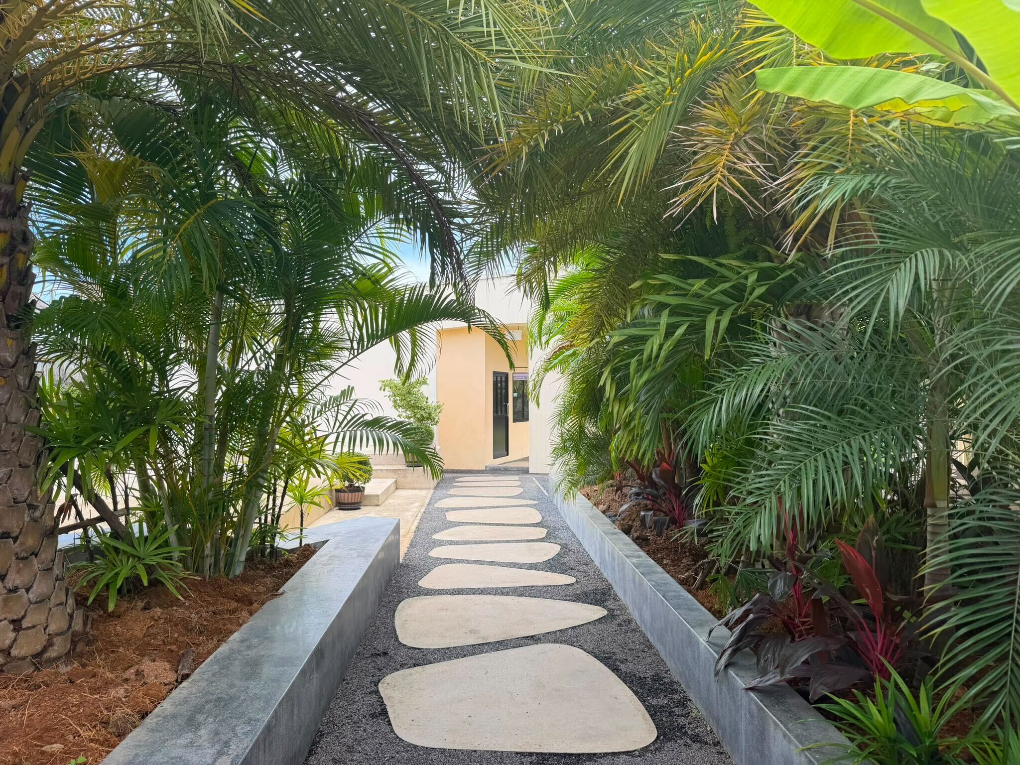 Campus walkway
