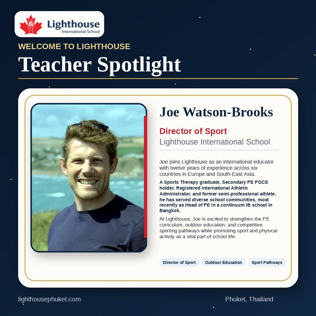 Joe Watson-Brooks - Director of Sport