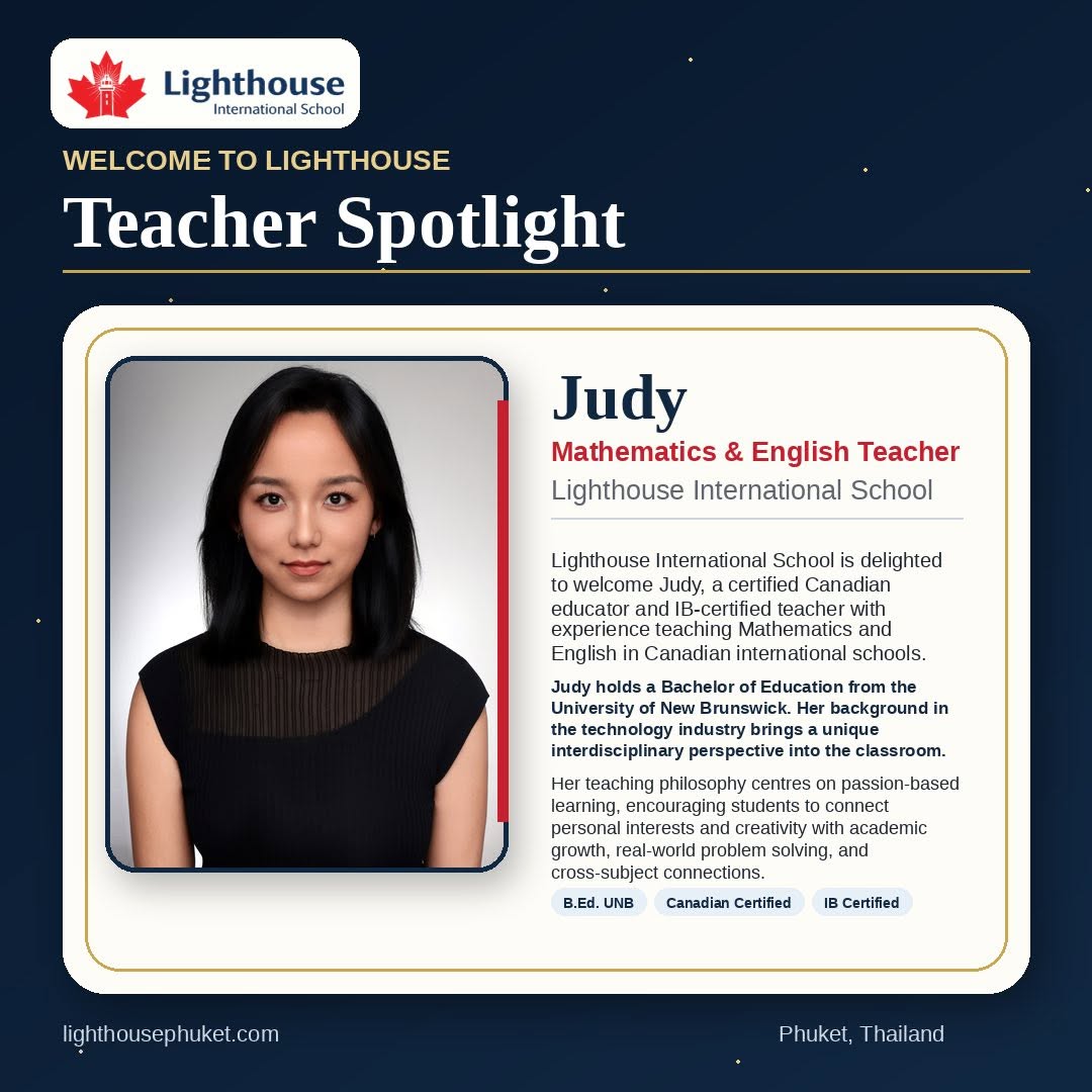 Judy - Math and English Teacher