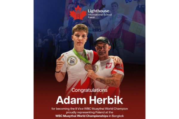 Lighthouse Student Wins WBC Muaythai World Championship Medal