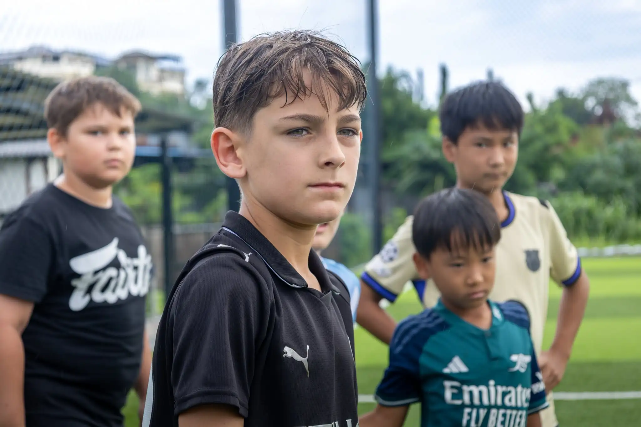 Football students - Apex Lions Football academy