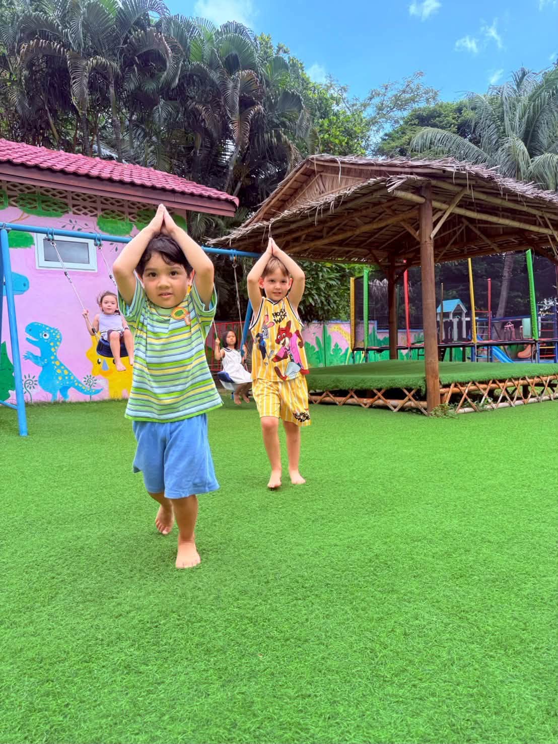 Kids exercise - Kindergarten Summer School