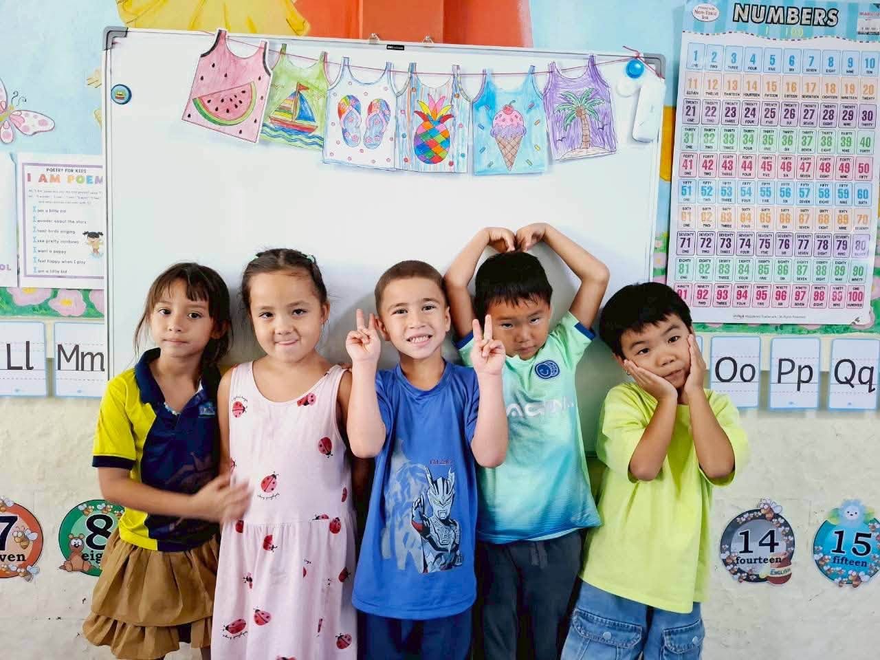Kindergarten students - summer school