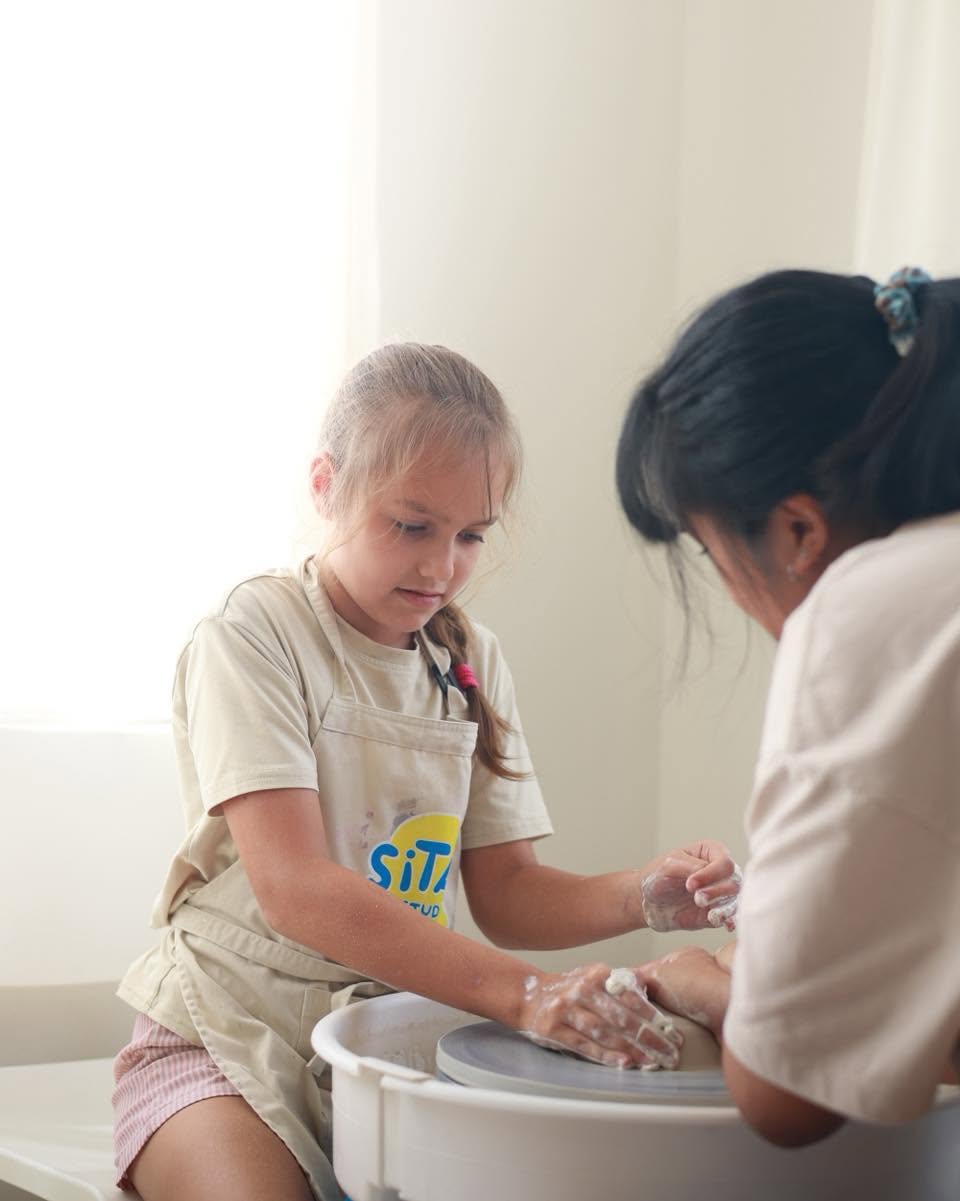 Lighthouse International School girls clay pottery for summer camp 2026 Lighthouse International School girls clay pottery for summer camp 2026