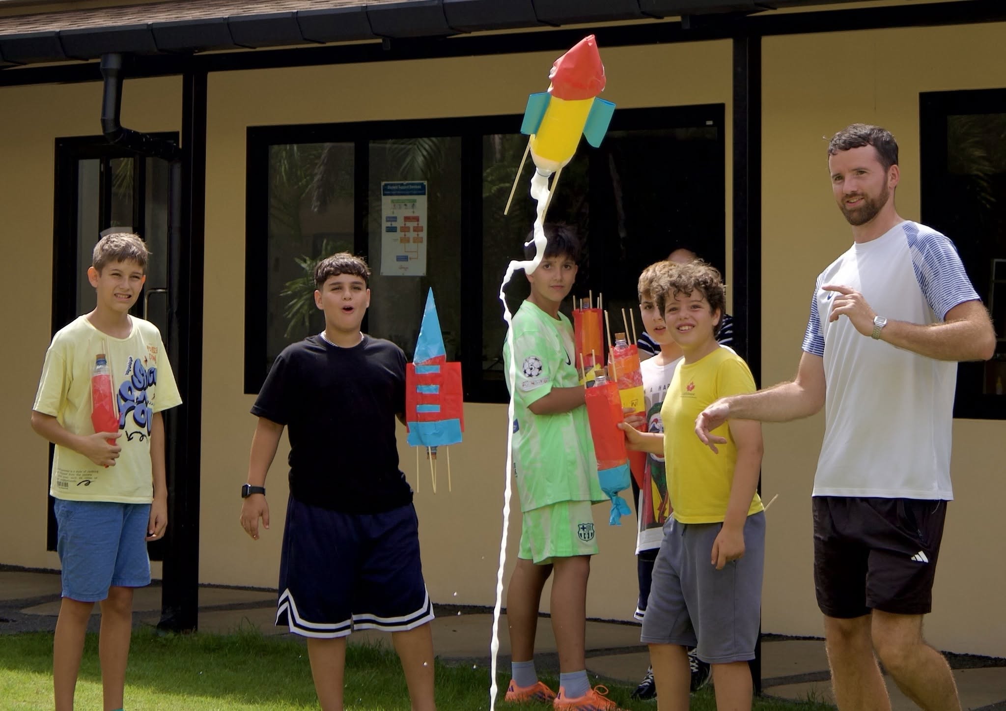 Lighthouse Students rocket experiment summer camp Lighthouse Students rocket experiment summer camp