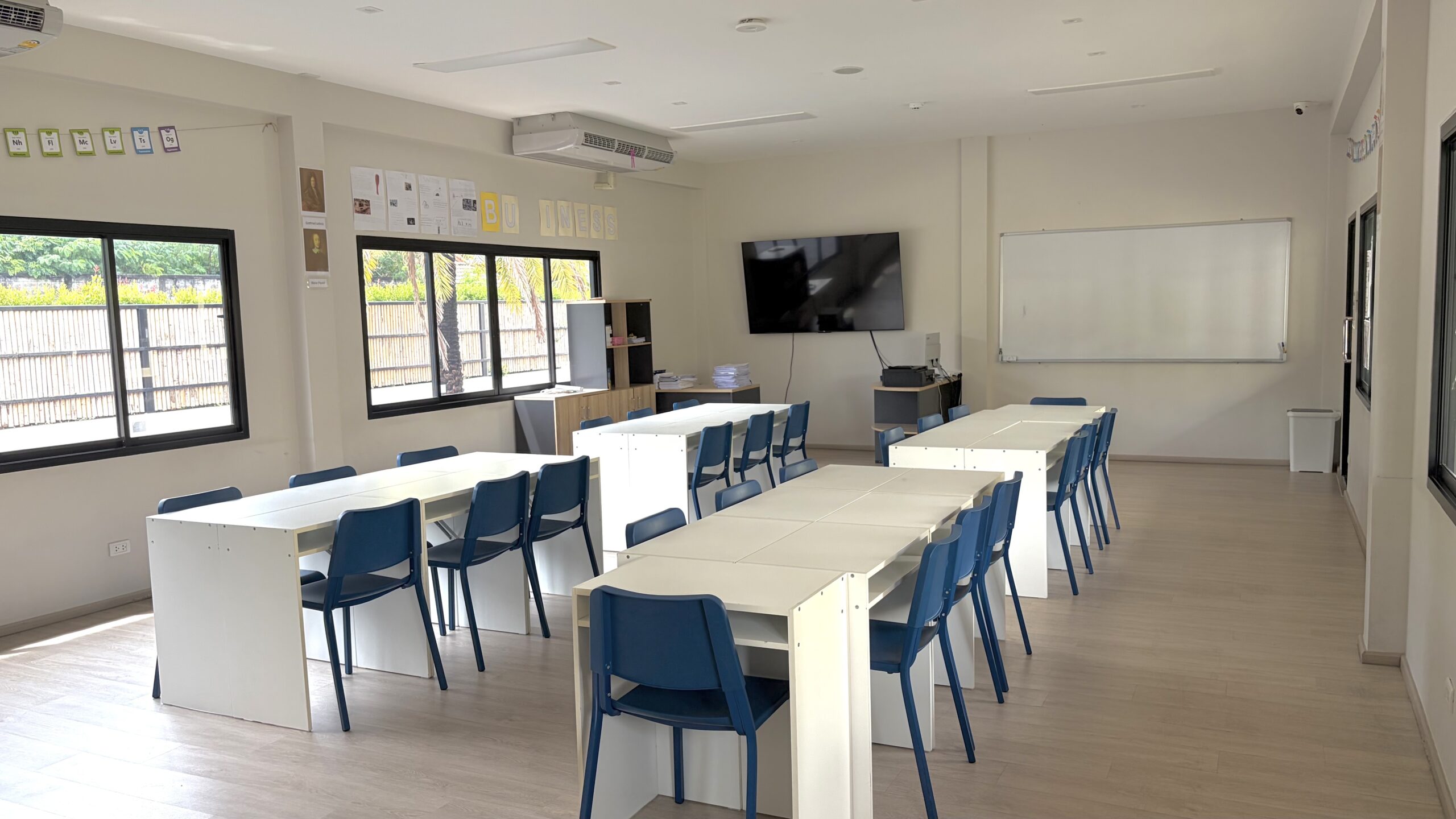 Well-lit classroom at Lighthouse International School Rawai Well-lit classroom at Lighthouse International School Rawai