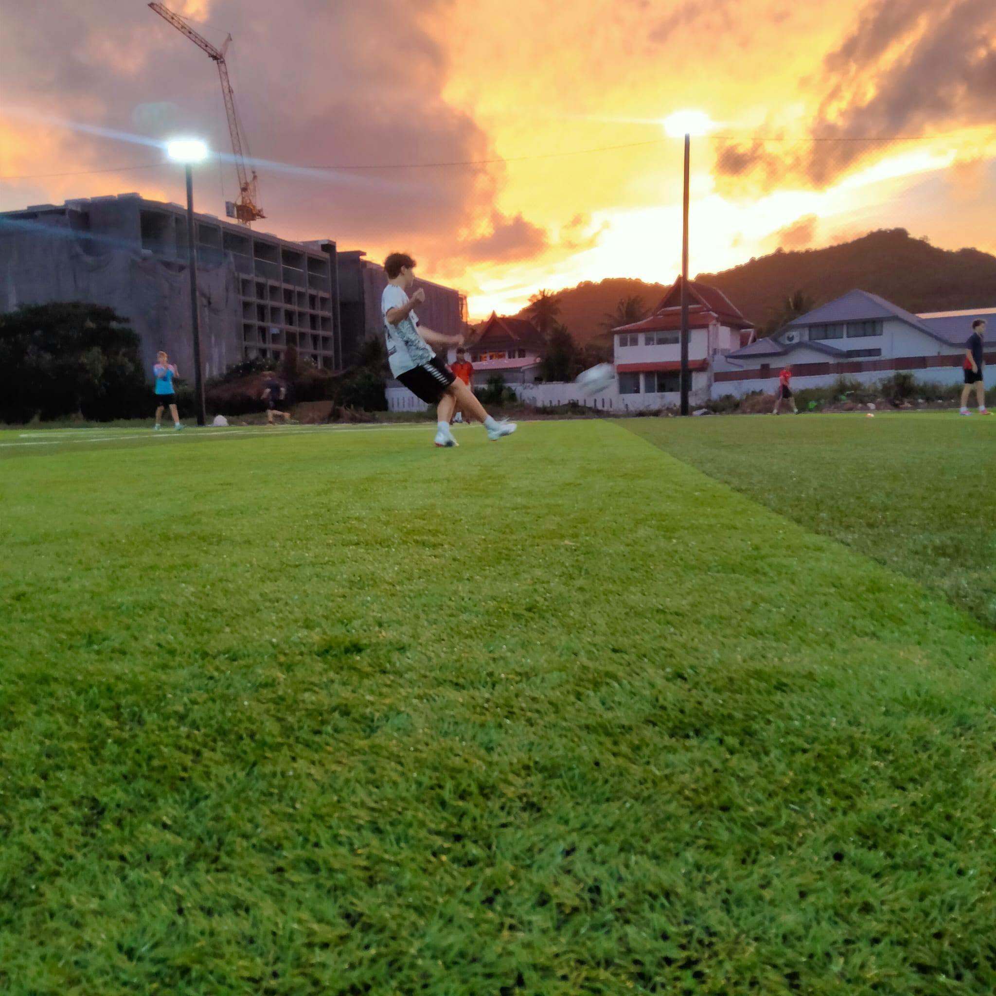 Apex Lions Football evening training
