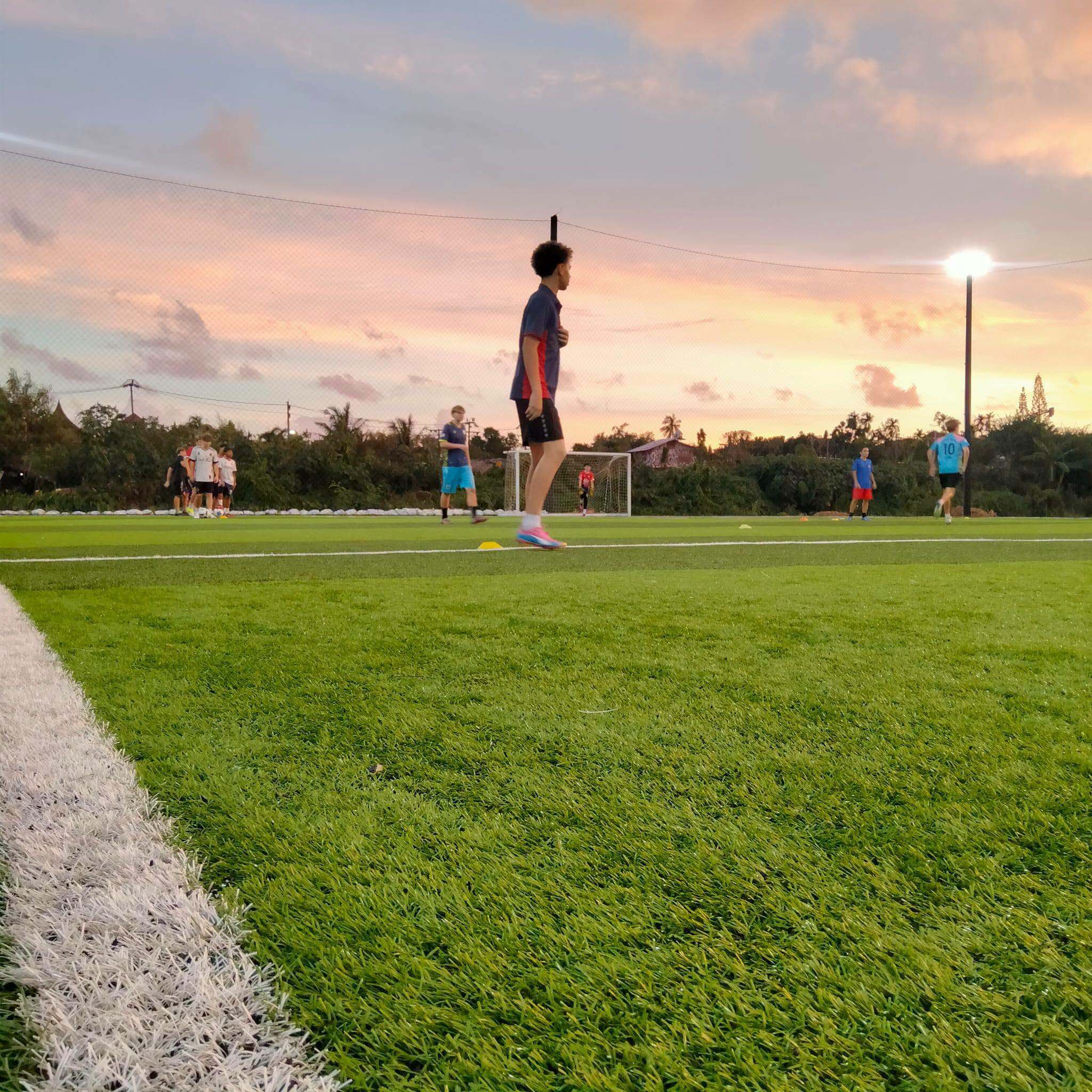 Apex Lions Football players - evening training 1 Apex Lions Football players - evening training 1