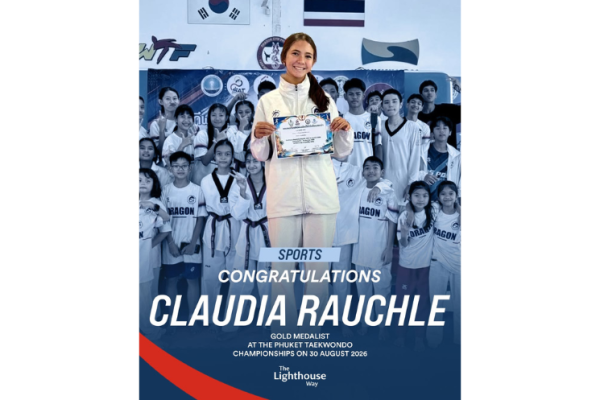 Claudia Rauchle Takes Gold at Phuket Taekwondo Championships 2026