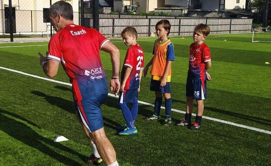 Apex Lions Football Training for Koh Samui Tournament