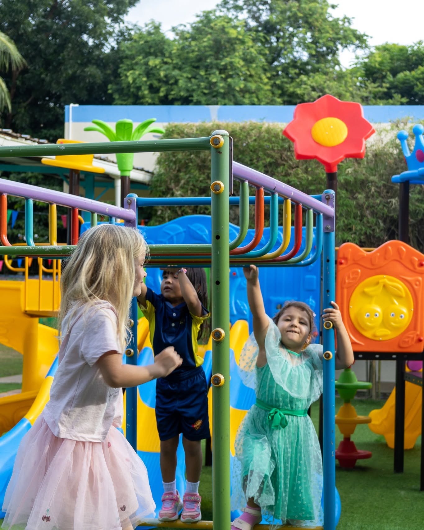 Kindergarteners in the playground - Lighthouse International School Phuket Kindergarteners in the playground - Lighthouse International School Phuket
