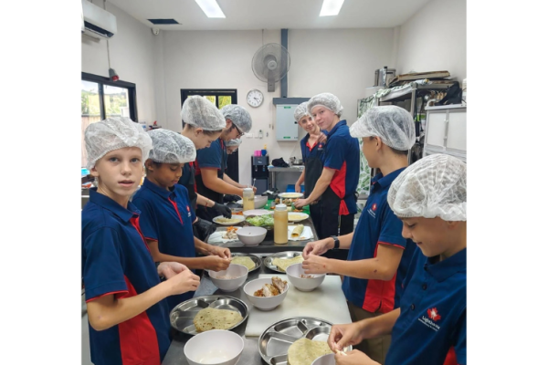 Lighthouse International School Students - Cooking - ECA