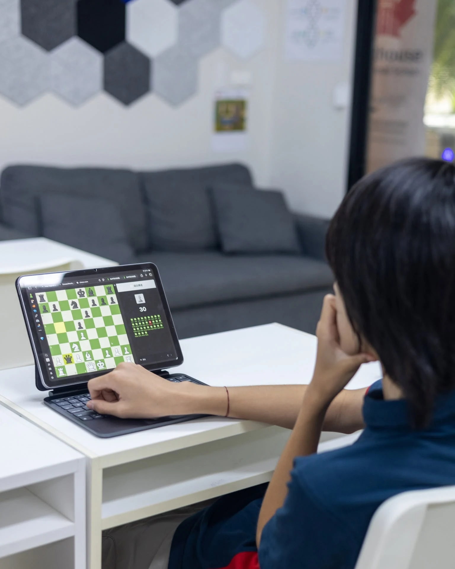 Lighthouse International School student chess - ECA