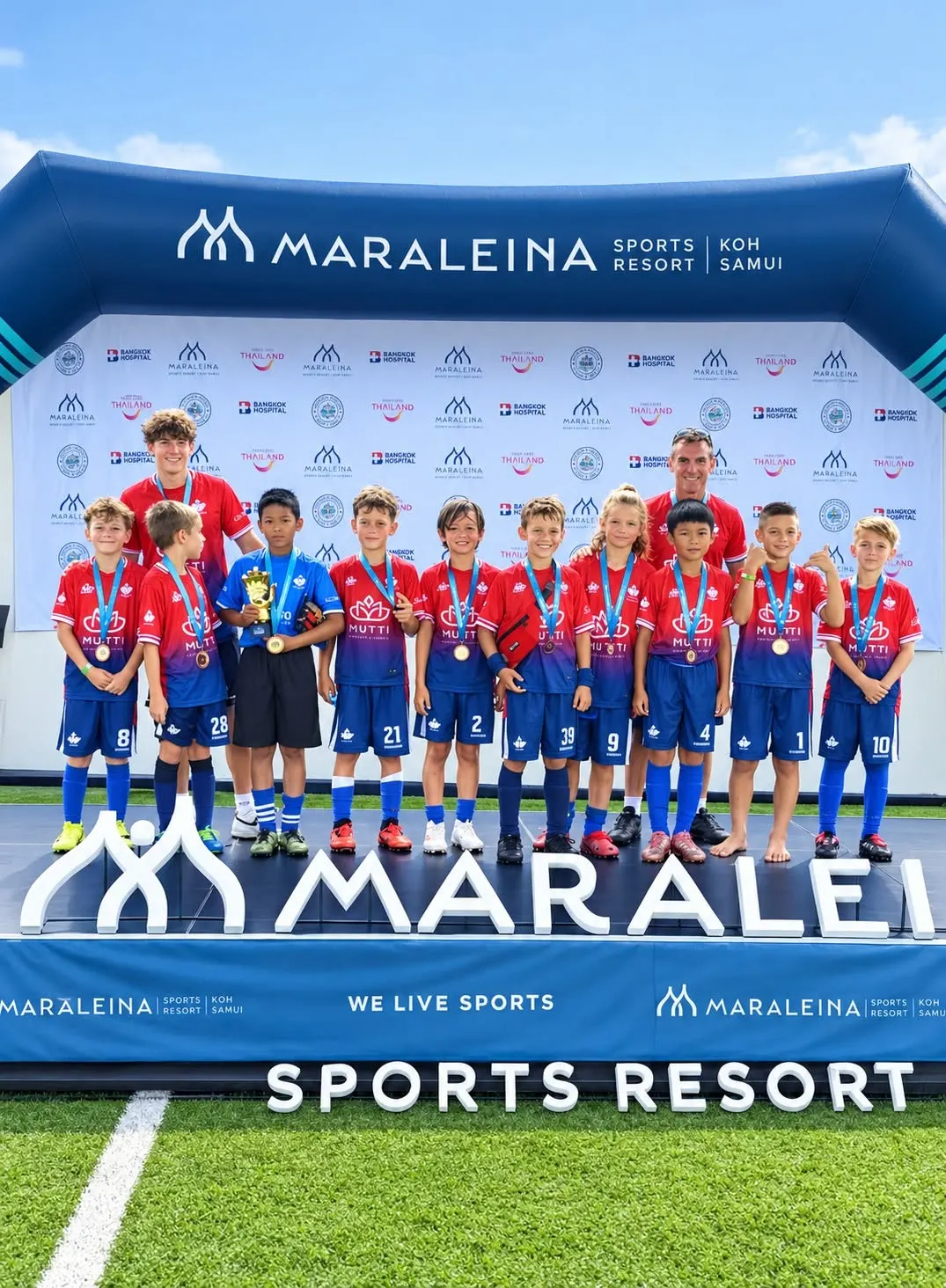 Lighthouse Lions U10 Koh Samui football @ Maraleina Sports Resort